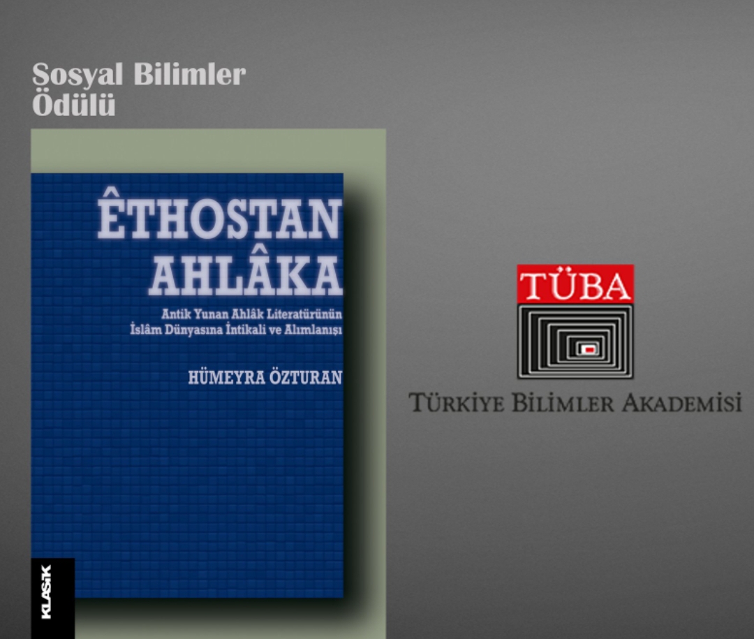 Marmara İlahiyat öğretim üyesi Doç. Dr. Hümeyra Özturan "Êthostan Ahlâka" adlı eseriyle TÜBA (TESEP-2021) Sosyal Bilimler ödülüne layık görüldü. Ne mutlu...