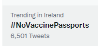 Let's keep this trending - the narrative is beginning to fall apart.

#NoVaccinePassports
