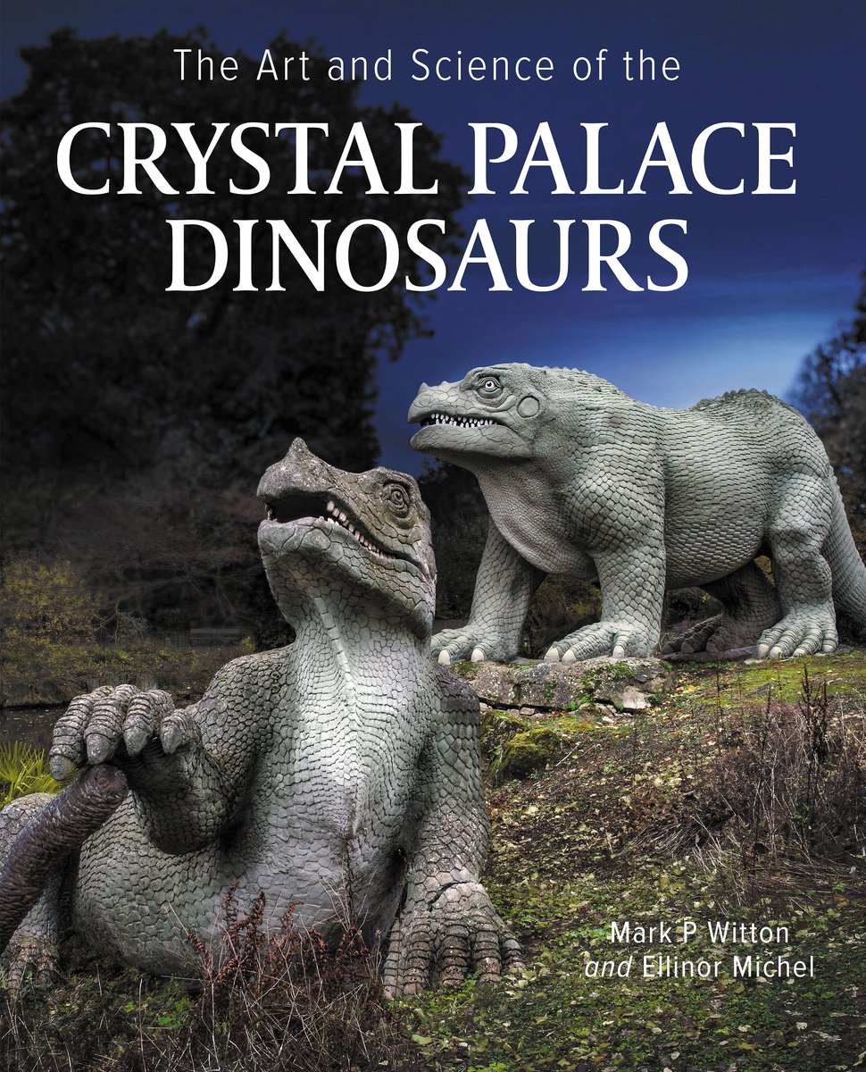 We are happy, excited, and proud to share with you the cover for a brand new book called The Art and Science of Crystal Palace Dinosaurs!

Authored by @markwitton and @ellinormichel, the book will be published in 2022: watch this space!!

<a href="/crowoodpress/">The Crowood Press</a> #FossilFriday