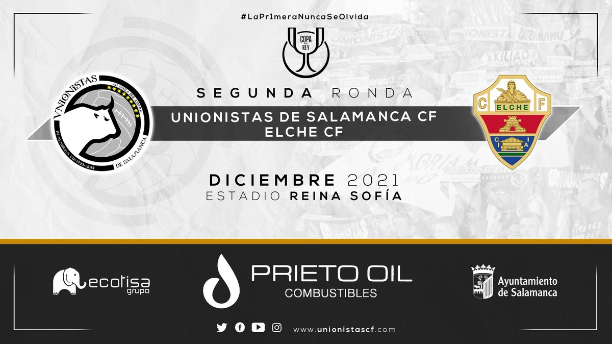 UnionistasCF's tweet photo. 🏆 COPA DEL REY | Bueno, pues ya sabemos que nos enfrentaremos al @elchecf en el Reina Sofía el 14, el 15 o el 16 de diciembre. 

¡A todo un subcampeón de Copa, un equipo de Primera que ha militado durante 23 temporadas en la máxima categoría del fútbol español!

#LaCopaMola https://t.co/rTk32oAu04