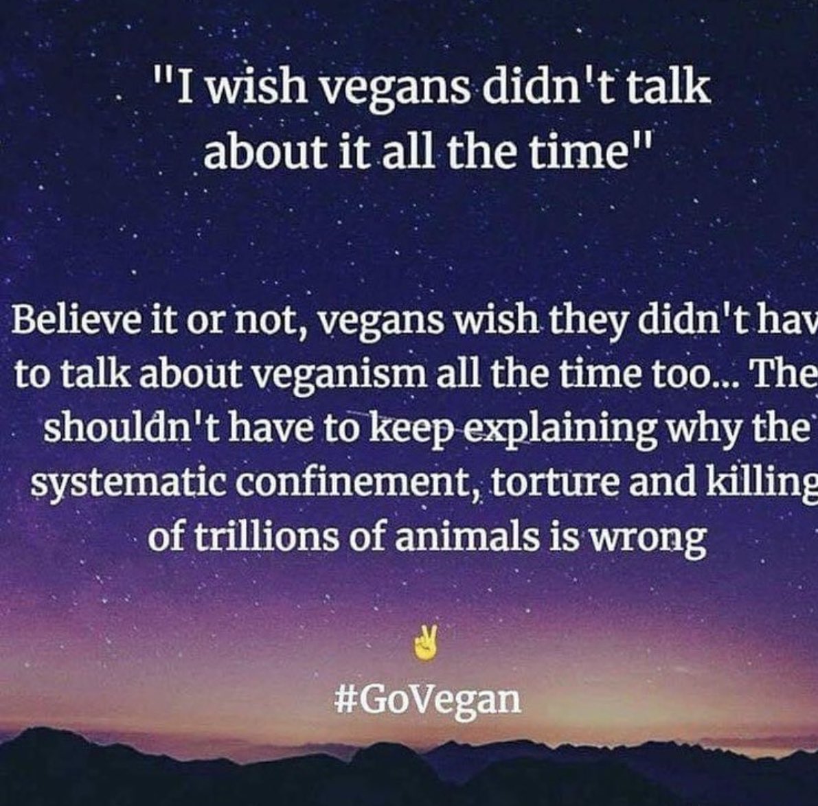 #govegan #veganfortheanimals
