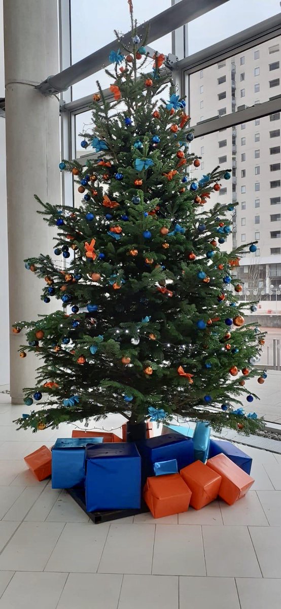 ParmerCardiffWS's tweet photo. We've decked the #ParmerCardiff halls with lots of jolly! Here's our Christmas Tree at 3 Assembly Square looking bright and twinkly. Time for a mince pie?
#festivefriday #worklifeworkshere #servicedoffices #3assemblysquare #cardiffbay @Karlin_RE https://t.co/SNveV5ioxz