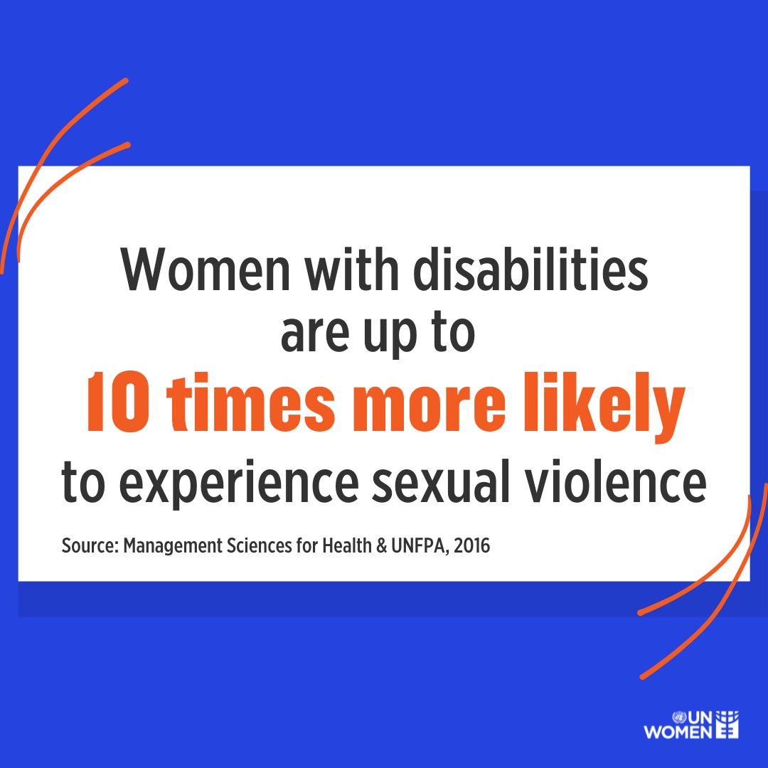 gambian_s's tweet photo. International Day of Persons with Disabilities.
A reminder that women with disabilities are one of the most vulnerable groups of women when it come sexual violence.
This is a call to create more safe environments for women and girls with Disabilities.
#IDPwD2021 https://t.co/0oxumD7mxg