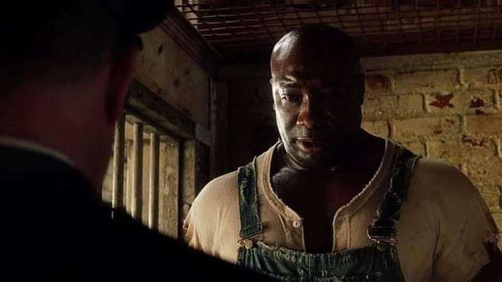 "تظاهرتُ بأن كل ما حدث لي كان عاديًا، بينما كان يؤلمني، يؤلمني جدًا."

"The green mile - 1999".