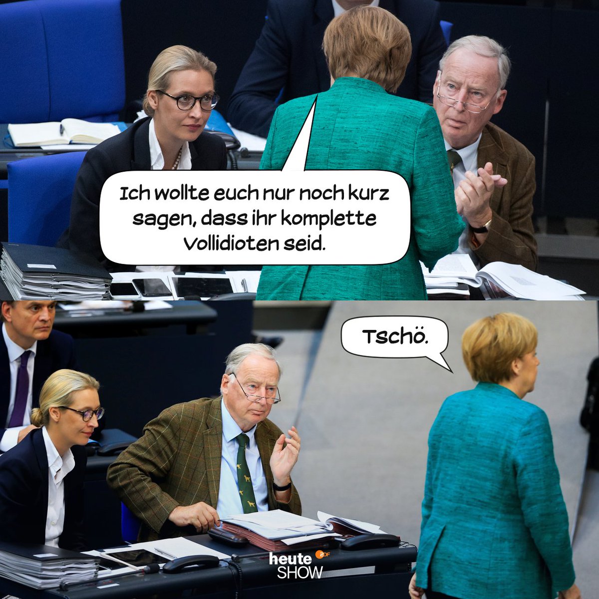 Jetzt kann sie ja. #Merkel