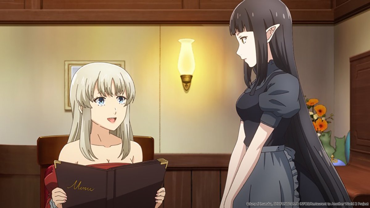 [애니플러스 12/4 23:00 방송 『이세계 식당 2』 10화 "데리야키 버거 / 초콜릿 파르페 2탄"] - 검은 빵 가게의 딸 마이라는 오늘도 바쁘다. 아버지가...