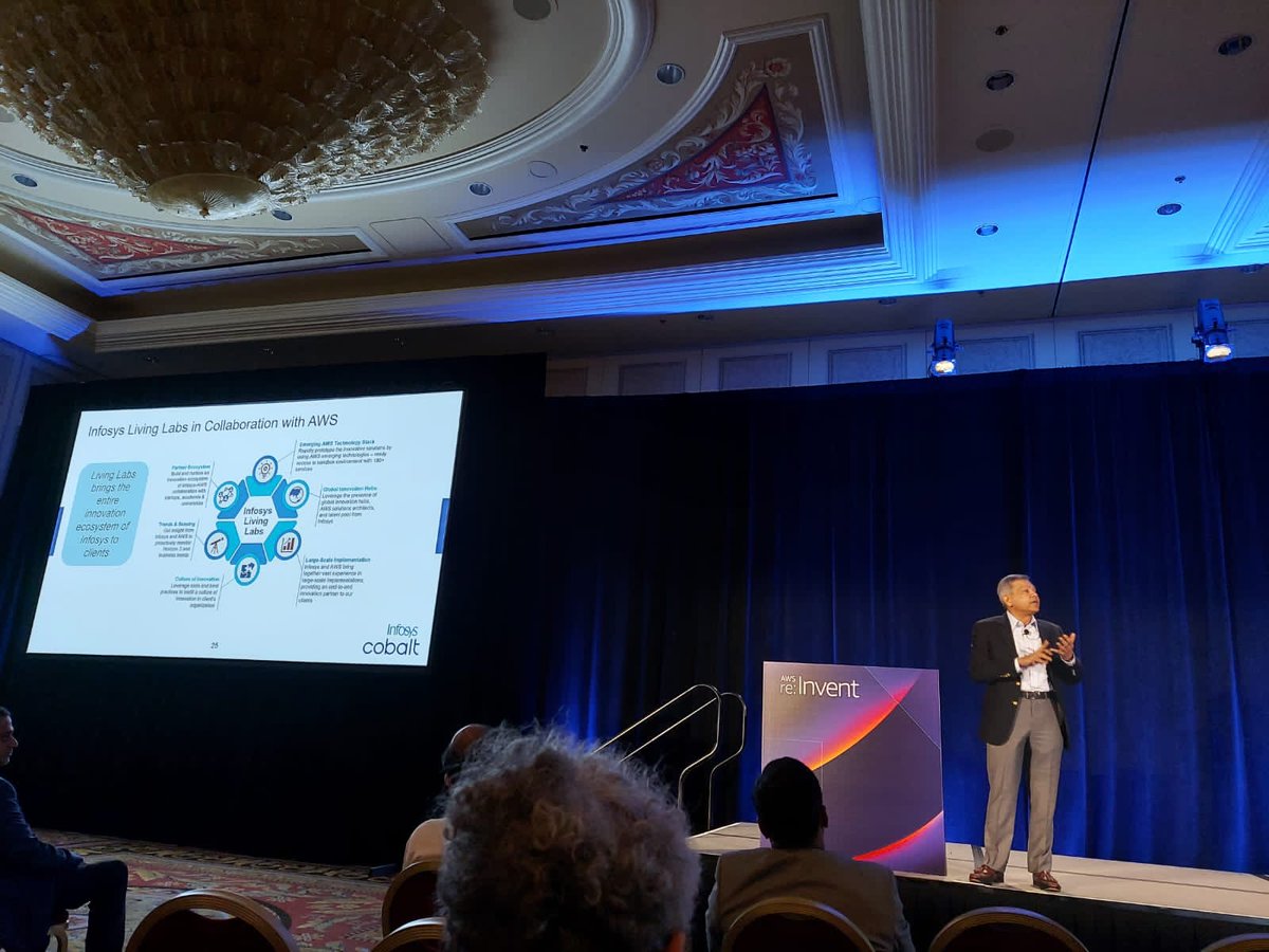 InfosysEvents (@infosysevents) on Twitter photo Infosys and our clients at United Airlines, bp and Citizens Bank talked about navigating cloud chaos to clarity at #reinvent. If you missed it, register and check out the on-demand session- INO301-S in the portal now. bit.ly/3dcJ4T4 #InfosysCobalt #AWS <a href="/AWS_Partners/">AWS Partner Network</a> Infosys and our clients at United Airlines, bp and Citizens Bank talked about navigating cloud chaos to clarity at #reinvent. If you missed it, register and check out the on-demand session- INO301-S in the portal now. bit.ly/3dcJ4T4 #InfosysCobalt #AWS <a href="/AWS_Partners/">AWS Partner Network</a>