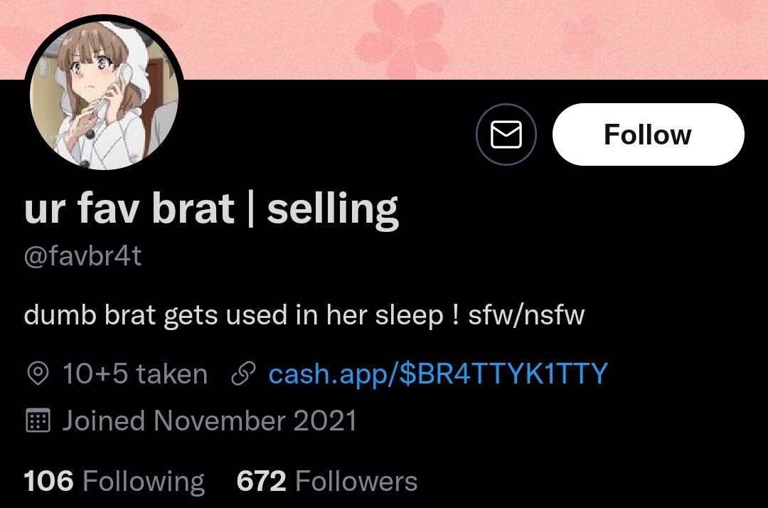 Everyone please block her she's 15 and she's too young