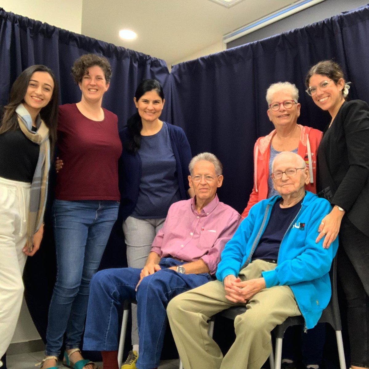 isl_corpus's tweet photo. Data collection filmings for the Corpus Project have officially started! 
An exciting filming day at Beit Burla Deaf Club, Haifa. https://t.co/ikEkWhKT9z
