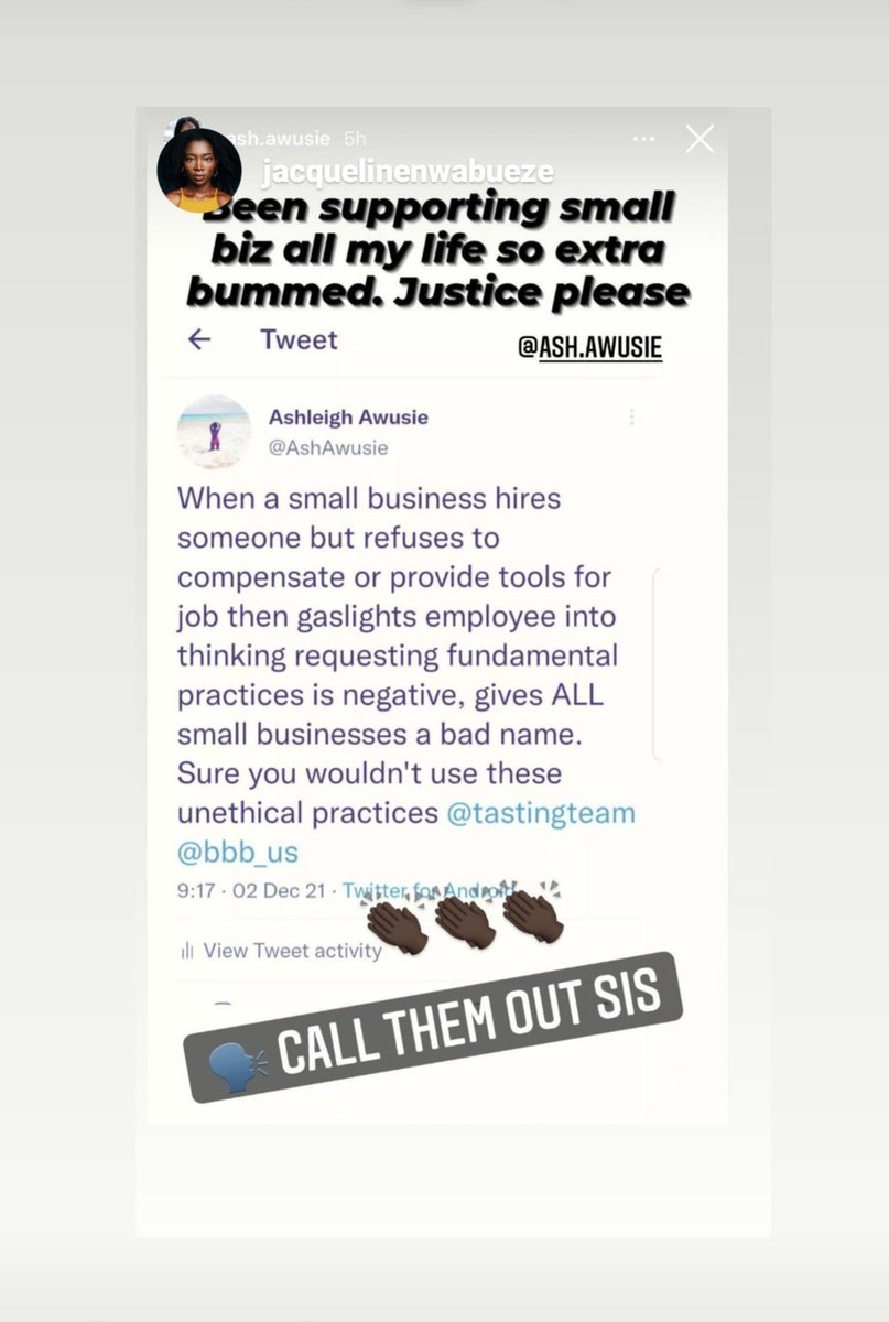 AshAwusie's tweet photo. Like a one night stand that won't let go. I just want what's owed so can move on. I did my part and was professional. A decade in industry and never... Why is this okay? #integritymatters #business101 #gaslighting #workingclassblues @freelancersu @smallbusiness @theNYCalliance https://t.co/ipYU8JwKu3