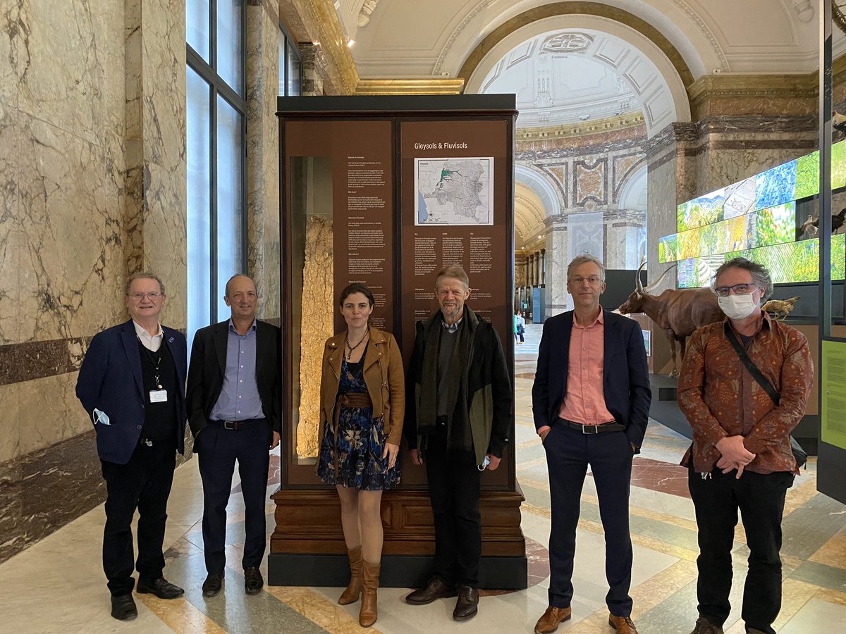 Dr. Karen Vancampenhout 🦋 (@k_oron) on Twitter photo Official visit to the soil monolith collection in <a href="/africamuseumbe/">The AfricaMuseum</a> with all contributors! Thank you all for a great show! <a href="/WorldSoilMuseum/">World Soil Museum</a> <a href="/ISRICorg/">ISRIC - World Soil Information</a> #scicomm Official visit to the soil monolith collection in <a href="/africamuseumbe/">The AfricaMuseum</a> with all contributors! Thank you all for a great show! <a href="/WorldSoilMuseum/">World Soil Museum</a> <a href="/ISRICorg/">ISRIC - World Soil Information</a> #scicomm