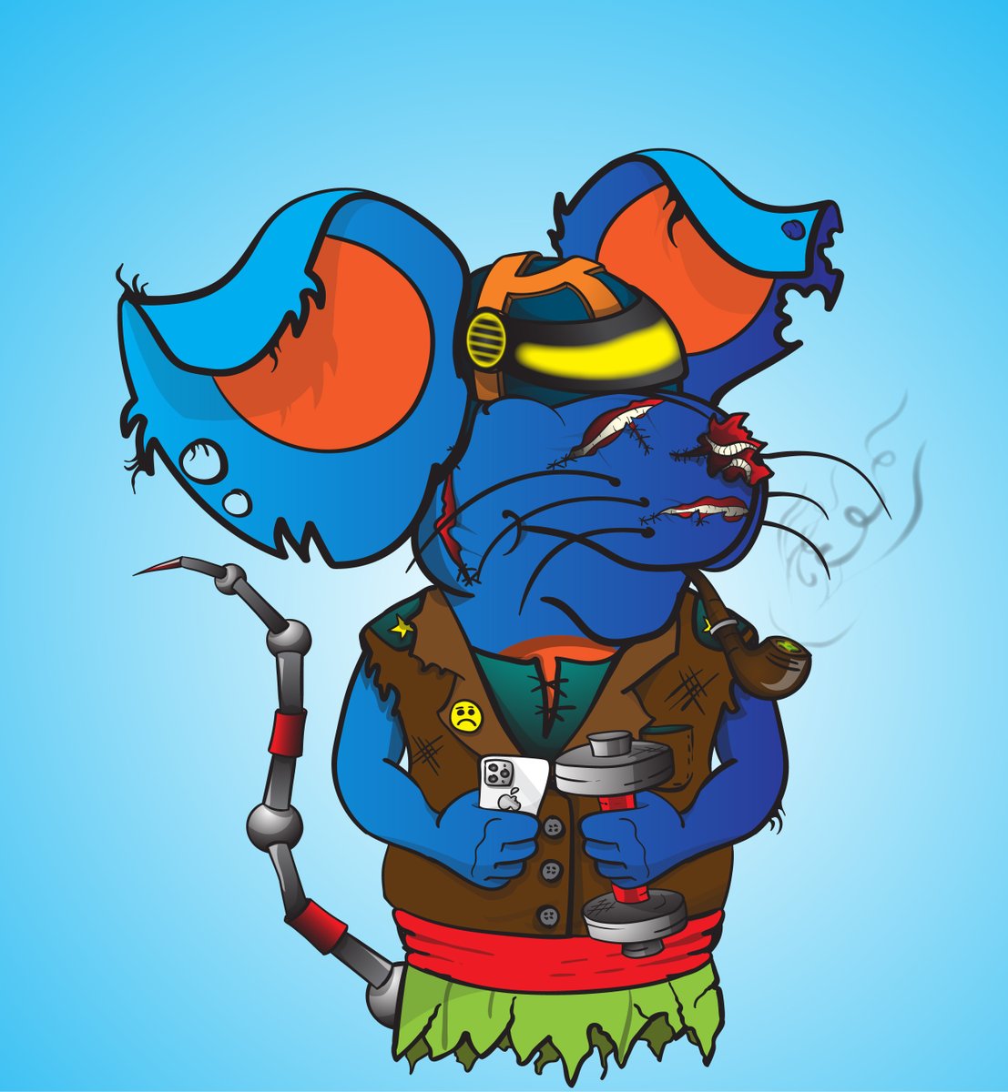 MouseCityNFT's tweet photo. aaaand GM with another sneak peak ! :) https://t.co/4mUzdAoEwO