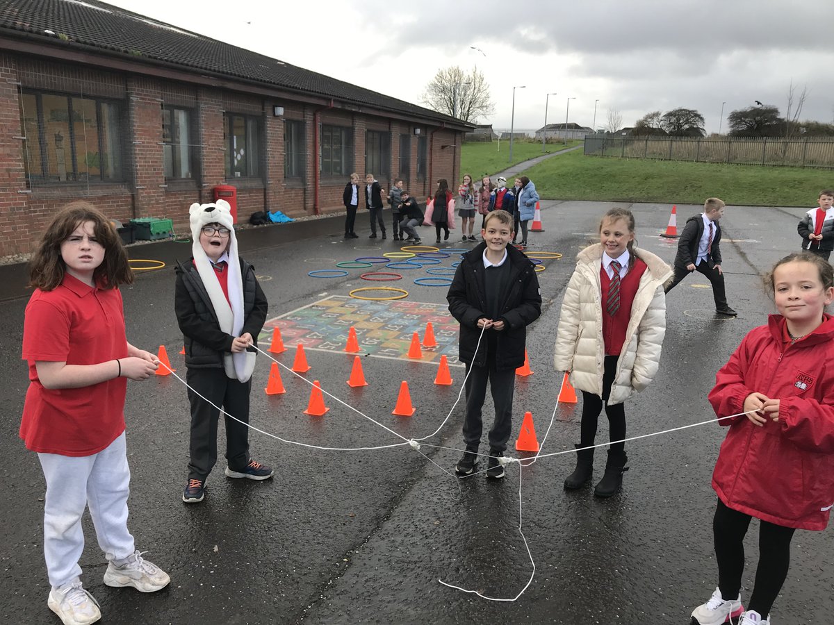 AitkenheadS's tweet image. Primary 5/6 had a great morning developing their teamwork skills through a series of different tasks. The maze game and the group grab were a definite favourite. Well done primary 5/6, great effort #Teamwork #Commandtasks