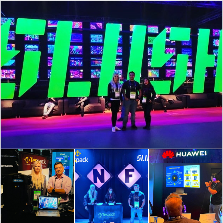 Tespack's tweet photo. Powerful Collabarations Coming from Slush
The last 2 days were packed with meetings with our partners.
Soon, we announce the future of our projects with new partners who'll use our SSMS.
Tespack tech👉https://t.co/pl6ieoQbAh
Tespack e-com👉https://t.co/Isfns56deH
#Slush2021 #tech https://t.co/oe1WpsbiwG