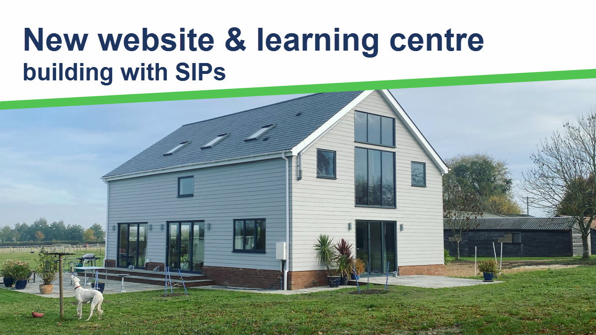 Our new website is live – see sipsecopanels.co.uk.  It will help you learn about #SIPs #EcoHouse construction with case studies, learning centre (guides, manuals and resources), a gallery and an ‘Ask the Expert’ feature giving you access to our team when you need it.