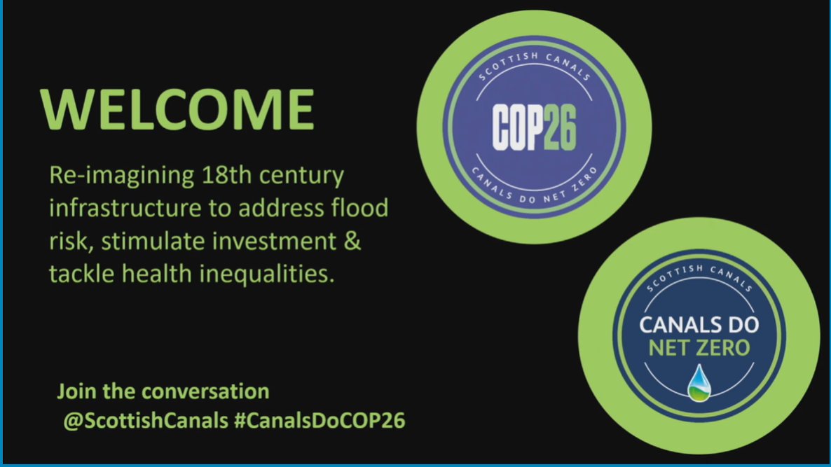 scottishcanals's tweet photo. Watch the full length video #CanalsDoNetZero, at @COP26 ๐. Featuring the connection of the Glasgow Smart Canal, the first of its kind in Europe.
@patrickharvie, @c_topley , @SusaninLangside , Karen Dee & Vanessa Gilpin.
@andrew_thin @ScotIncGrowth
https://t.co/aLRZfhUhZE https://t.co/pnT8MflhGm