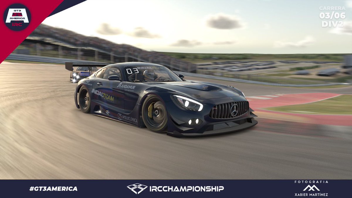 IndalteamSim's tweet photo. 🔵 GT3 América 🔵

Carrera muy dura en COTA para nuestros pilotos.

Estuvimos rozando esa P2/P3 pero faltó mas entreno para definir una buena estrategia.

P6 @urca95
P13 @Andres_97MT

Una muy buena retransmisión de los chicos @IrcController

Vamos a por Road América 💪💙 https://t.co/3GigQ0sgBE