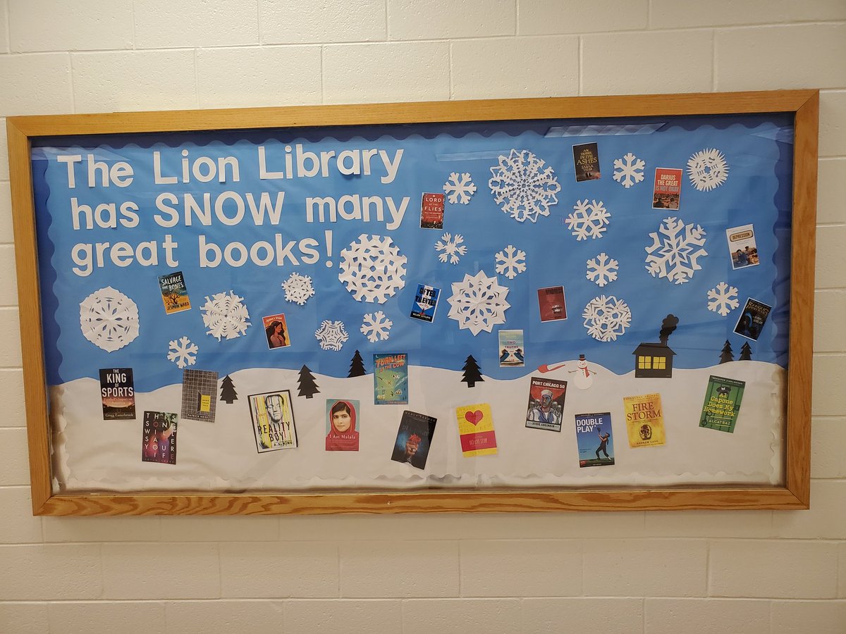 AndreaBarbuzza's tweet photo. @URHSLibrary is so punny!!!! Come check out a book to read over winter break! https://t.co/LF0Bym5gsI