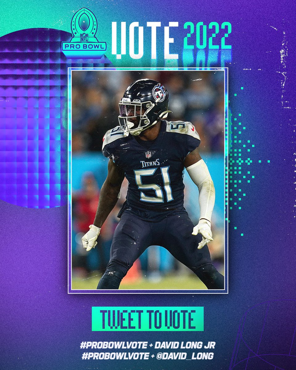 Every retweet = 1 vote!                                         #ProBowlVote- <a href="/David__Long/">Day✖️2</a>                       Thank you for the continued support!