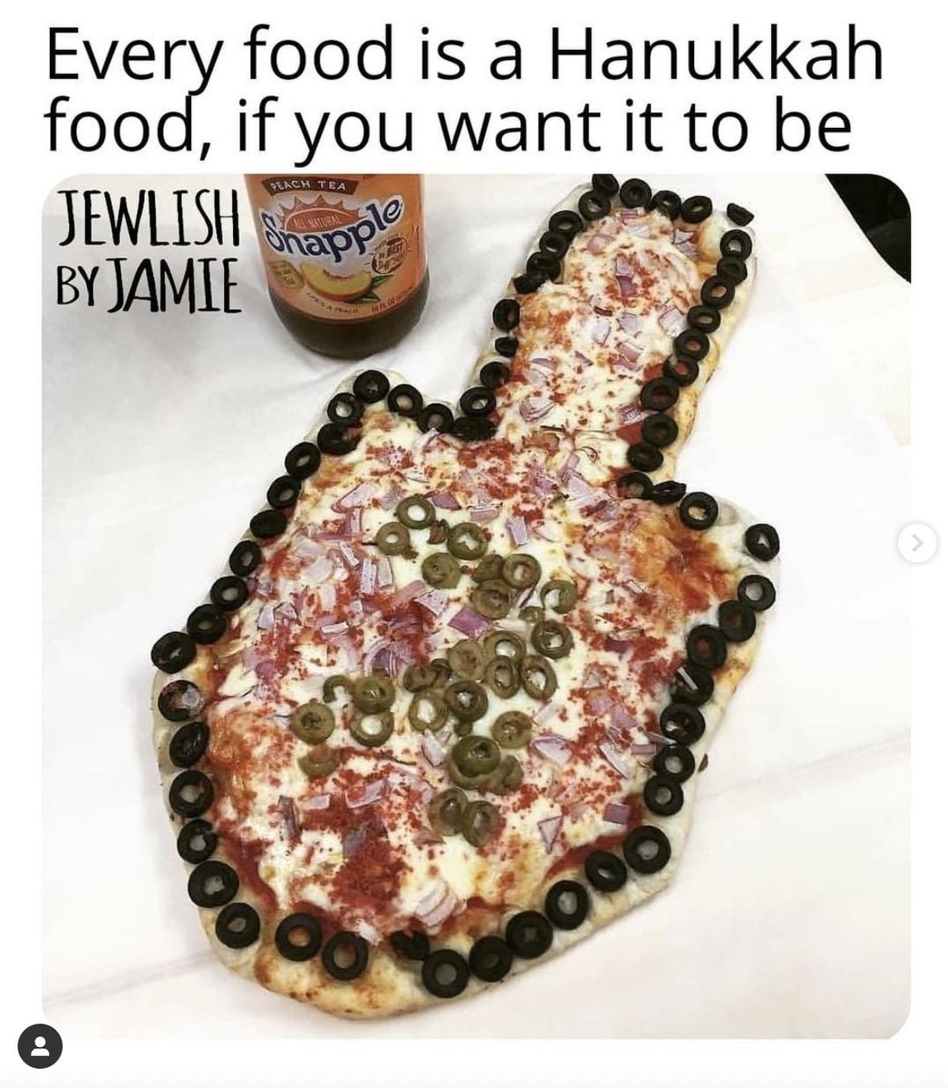 AishJewish's tweet image. Nontraditional Hanukkah foods are great, but there are limits...