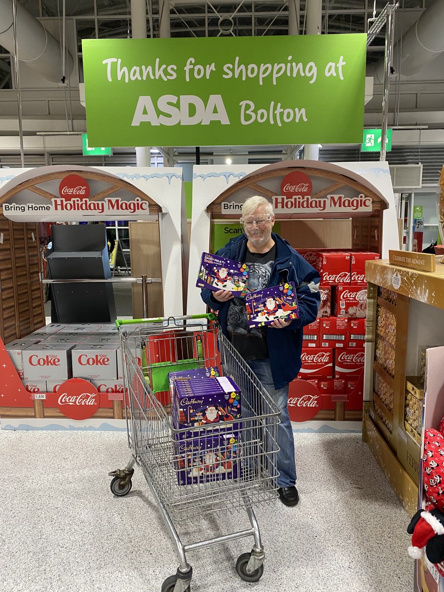 AsdaBolton's tweet photo. @asdabolton #donating #selection boxes to the children of #withins action group , #merry Christmas ! https://t.co/3unRHozVbS
