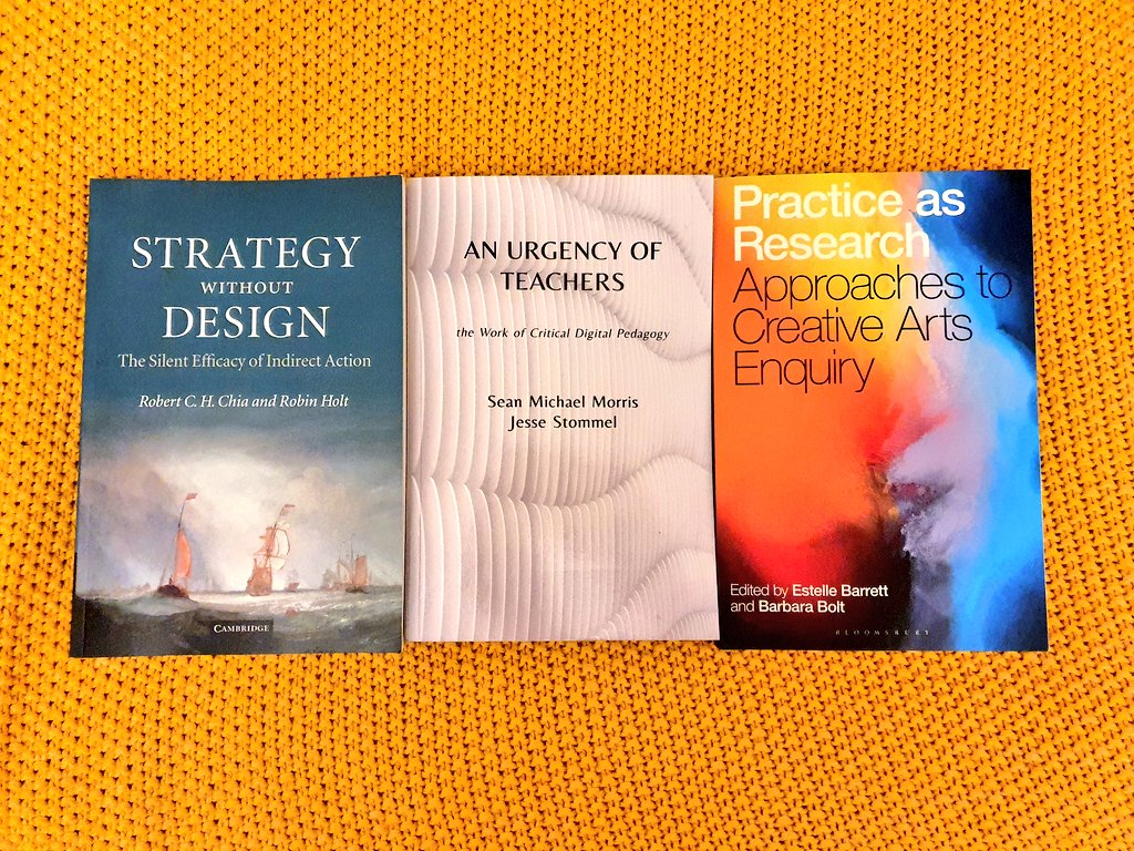 New reading!! ahead if dissertation next year...📚 #ualtle #rtp #academicpractice #research #practiceresearch