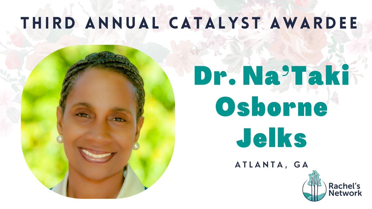 I am so humbled and grateful to have been selected as a recipient of the 3rd Annual Rachel's Network Catalyst Award among a powerhouse group of women of color environmental leaders!
rachelsnetwork.org/catalystawarde…