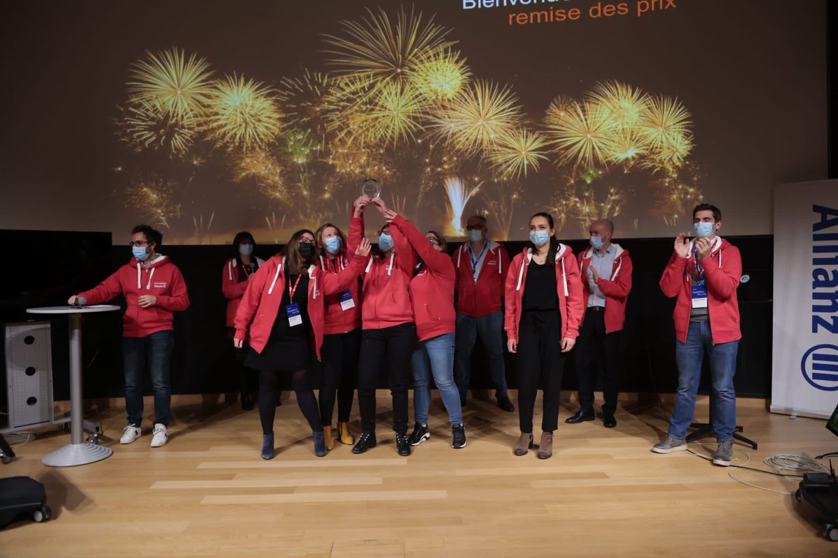 allianzfrance's tweet photo. Fin du Hackathon @allianzfrance : 1 semaine pleine de travail et de développement IT qui s'achève avec de belles réalisations et des nouveaux projets concrets autour de la #cyber #sécurité. Merci à tous nos #Allianzers et aux experts pour leur énergie ! 👏 https://t.co/W83fapdFcA