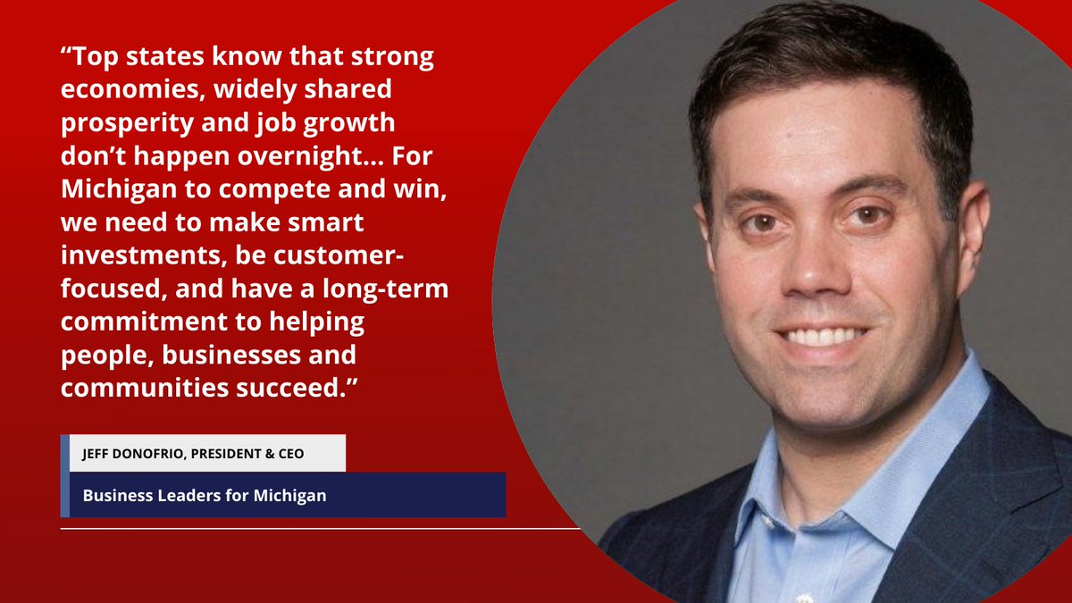 We must set the foundation now to give #Michigan opportunities to win new jobs. #migov