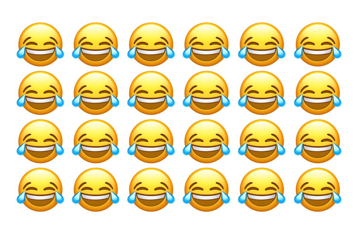 verge's tweet photo. "Face with tears of joy" is once again the most-used emoji https://t.co/sPxid2nVXU https://t.co/w9Ls9hc2pU