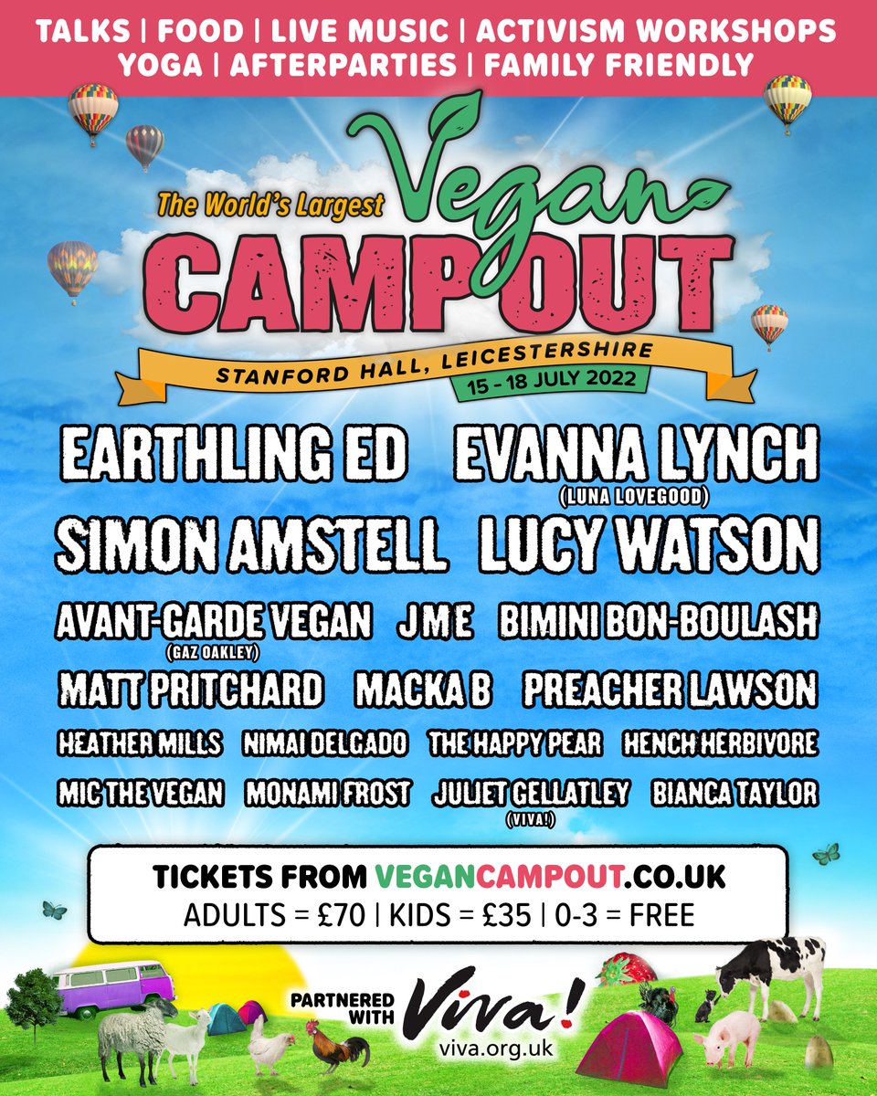 𝗛𝗘𝗥𝗘 𝗜𝗧 𝗜𝗦 💥 Please share! ➡️

We've now moved from Newark Showground to Stanford Hall, Leicestershire, taking place July 15 - 18, which means it's finally a 𝘄𝗵𝗼𝗹𝗲 𝗱𝗮𝘆 longer! ⛺️

🎫 Tickets now on sale from tkt.to/vco2022