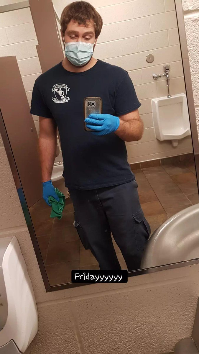 TDrewish's tweet photo. Just cleaning as Head Custodian at the pristine J. W. Gerth - nbd. 😎😉 @jwgerthps @jmewrdsb #custodialpower #wrdsb https://t.co/Bs8bMu5eZa