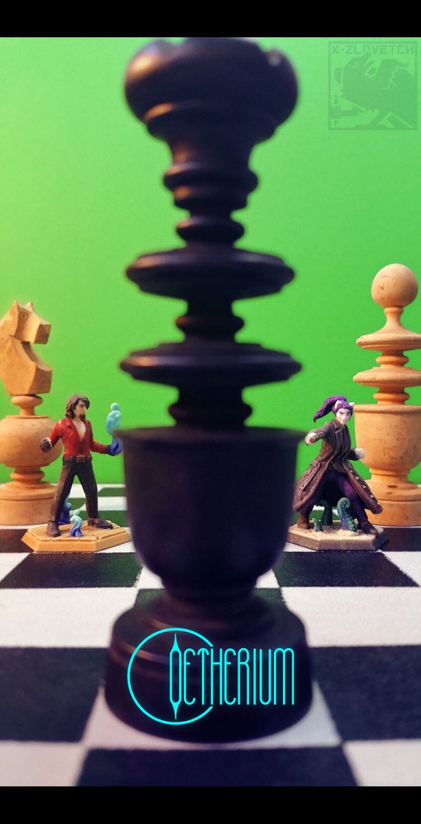 k_zlovetch's tweet photo. Some @HeroForgeMinis shooting for fun !
The quality is sooo good !
Viktor and Bianca, OC's from #OEtherium story by @k_zlovetch & @hellypse !
#miniatures #miniature #HeroForge #3dprintingday #3Dprinting #3dprint #3dprinted #3dprinter #figurines #roleplaying https://t.co/7sNQx2lxrg