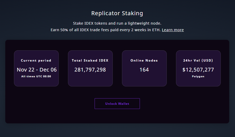 katanaperps's tweet photo. If you're not staking your $IDEX, you should be. 

You could be earning 50% of trading fees on IDEX.

Stakers have earned over $15,000 in the last 48 hours. 🤯 https://t.co/UYMd6NpWeZ