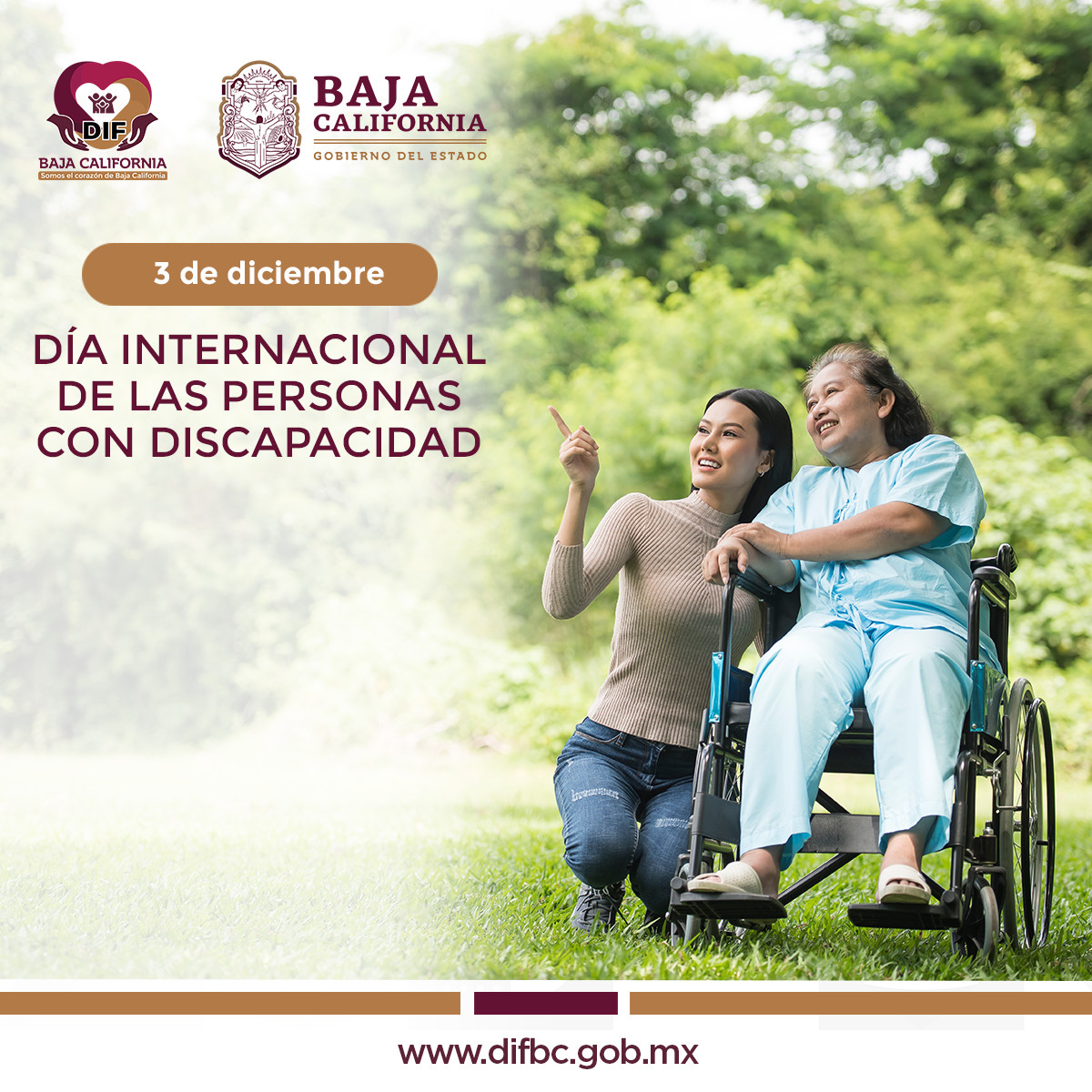 En DIF BC, todos los días trabajamos con el corazón por delante para promover los derechos y el bienestar de las personas con discapacidades en todos los ámbitos de la sociedad y el desarrollo.