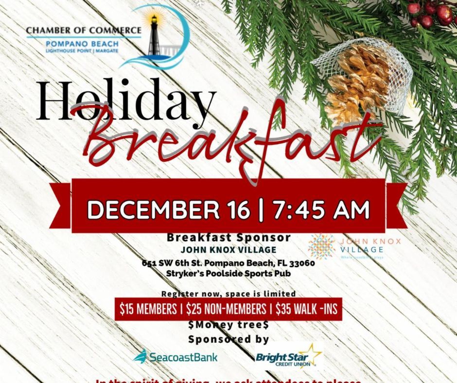 GPBCC's tweet photo. Join us for our Annual Holiday Breakfast Dec 16.- Register now space is limited!
https://t.co/6X3LtLpi5q https://t.co/65eVO4aukM