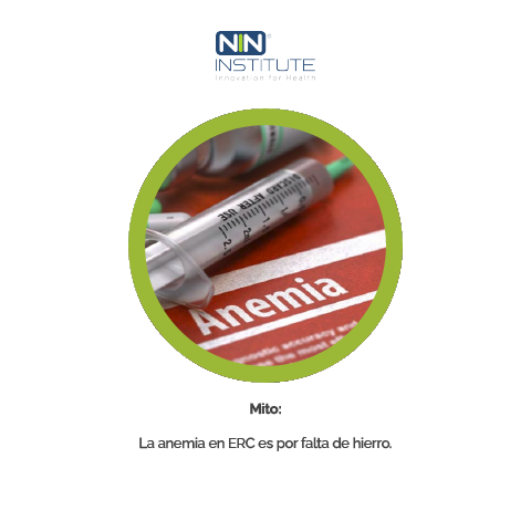 NINInstitute's tweet photo. En la ERC, es común que los pacientes desarrollan algún anemia (menor cantidad de glóbulos rojos en sangre) los cuales son encargados de transportar el oxígeno sanguíneo en todo el cuerpo. 

#InnovationForHealth  #MitoYRealidadInformativosNiN https://t.co/HG2bWOEdO4