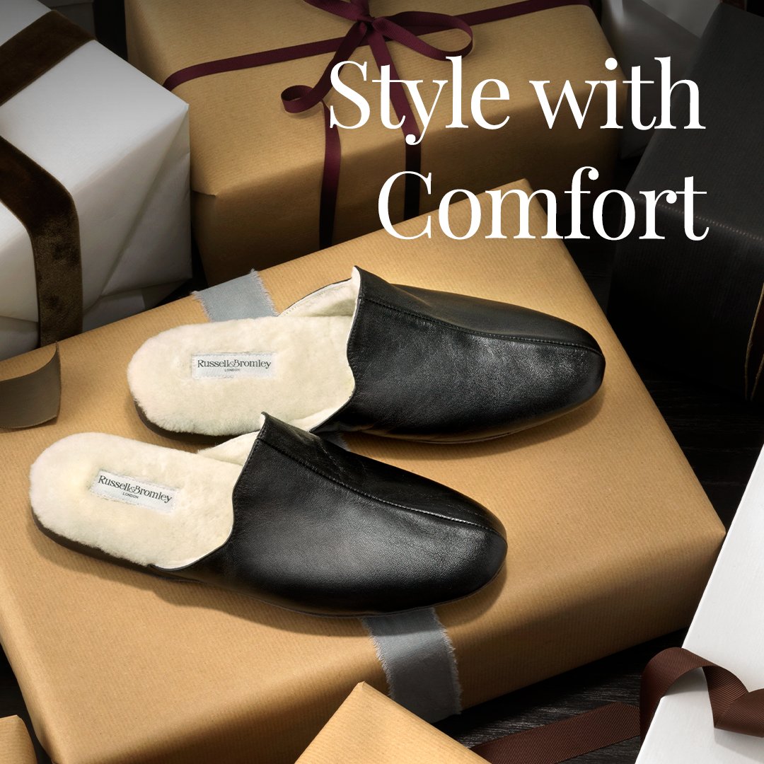 randbofficial's tweet photo. Enhance his day-to-day style with cushioned leather soles and buttery soft leathers that better with age.
#russellandbromley #RBWinter #RBMenswer #slippers #giftideas #giftsforhim
https://t.co/zSK8611moh https://t.co/LbvIJuAtkq