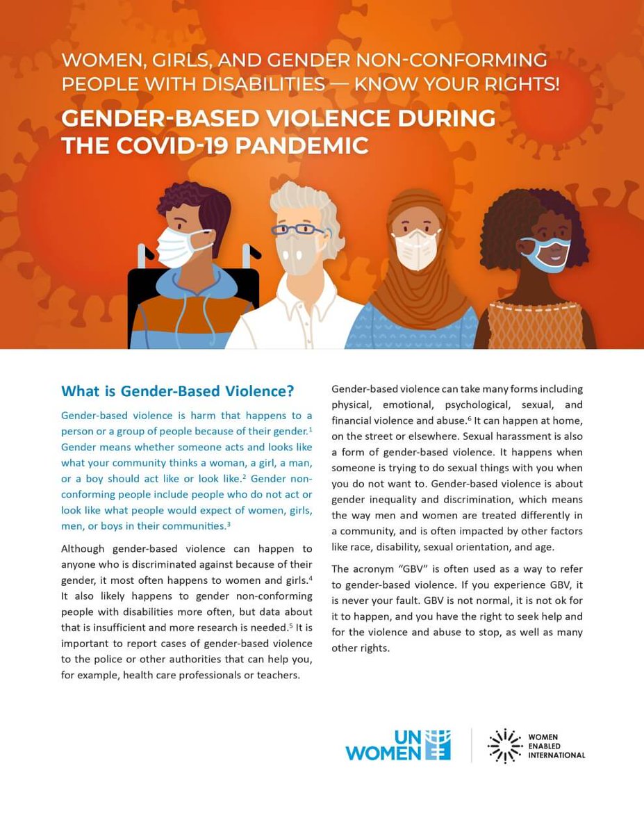 CoadyStFX's tweet photo. Today on the International Day of People with Disabilities (#IDPWD), and during the #16DaysofActivism, we encourage you to read the @UN_Women and @WomenEnabled's “Know Your Rights” guide created in consultation with women with disabilities. https://t.co/u11hJ4ExCb https://t.co/IoBumwYLuw
