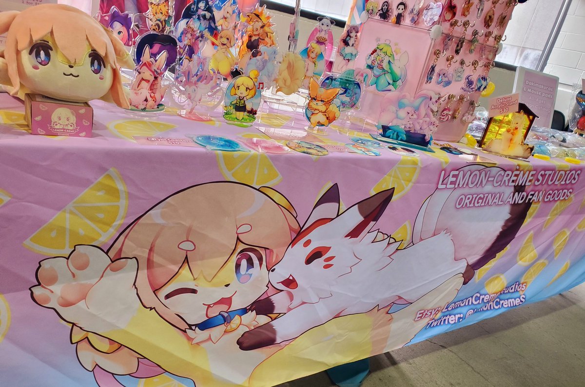 LemonCremeS's tweet photo. 🍋Come see us at MFF dealer tables L6-7! Hall opens at 1PM

#MFF2021 #MFF https://t.co/Iyxl66CTpG