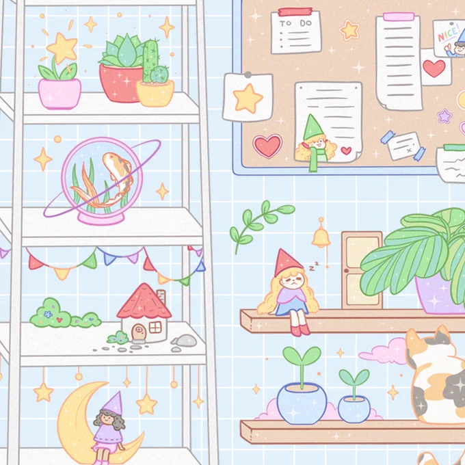 Busy room ✨ 