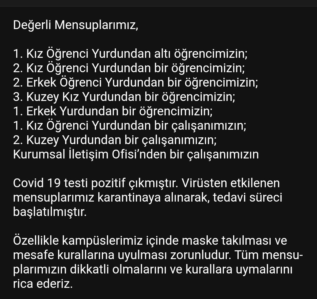 ozgurBoun's tweet photo. Yurtlarda kalan öğrencilerin hepsi 2 doz aşılı. Aşı olanlar da covid19 bulaştırıyor? Neden aşı oldu bu insanlar o zaman? Yurtlara neden şart koydunuz? Ne işe yaradı bu aşılar madem Covid19 un bulaşmasını engellemiyor? https://t.co/VbtxPxFlWz