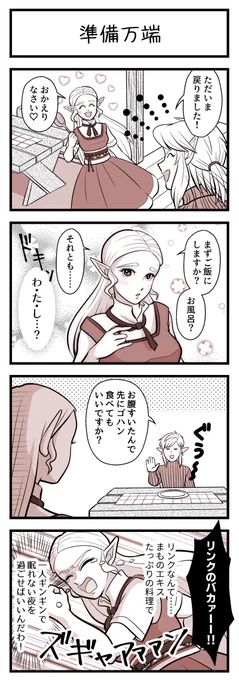 用意してたのにな…👿
#ブレワイリンゼル 