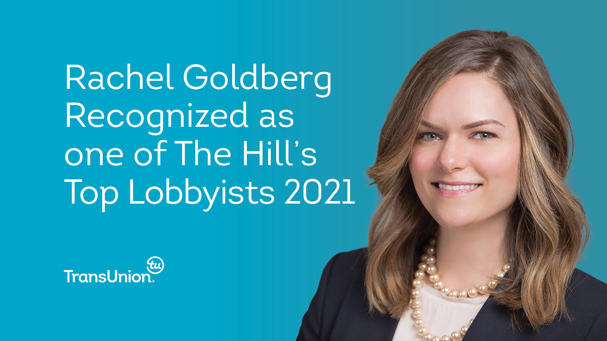 For the second year in a row Rachel Goldberg, Head of U.S. Government Relations at TransUnion, has been recognized as one of @TheHill's Top Lobbyists 2021. Rachel’s selection is a testament to her compassion, diligence and ability to deliver results. transu.co/6008JUknY