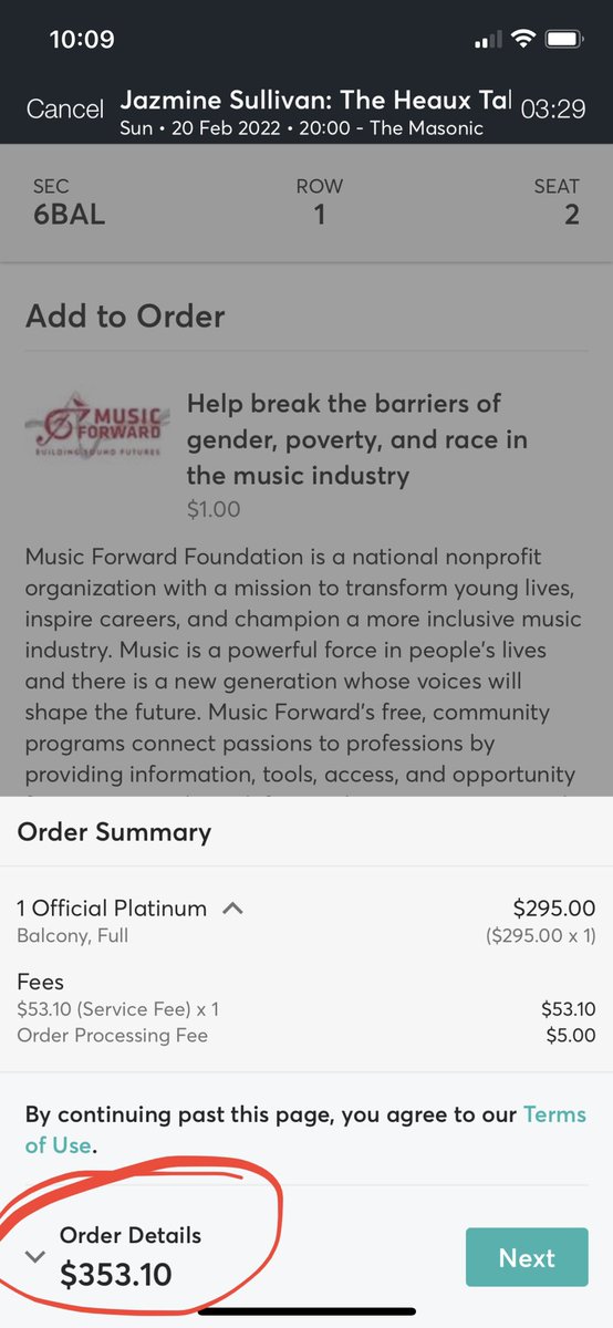 Okay <a href="/Ticketmaster/">Ticketmaster</a> if I spend $353 on ONE <a href="/jsullivanmusic/">Jazmine Sullivan</a> ticket how much goes to the artist though? 🧐