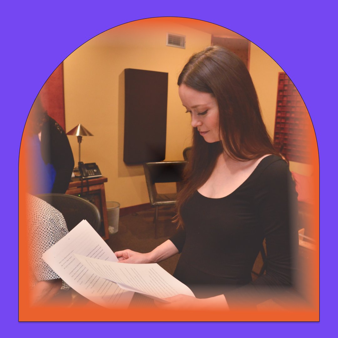 RealmMedia's tweet photo. #tbt Summer Glau recording #CtrlAltDestroy 🥰 https://t.co/oR6nxyArmX