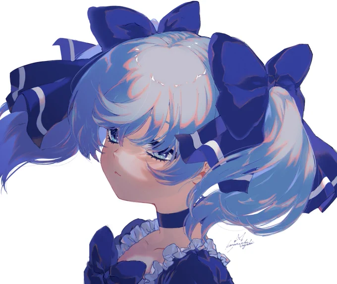 いつの間にか見ていた胸リボンの幻影

#ちーあーと 🎀💙 