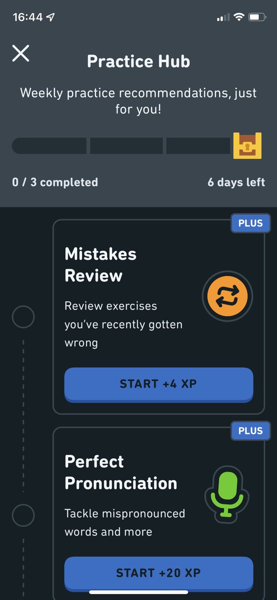 duoplanet's tweet photo. Practice Hub, anyone? 🏋️ #duolingo https://t.co/qgfBgy4ZvR