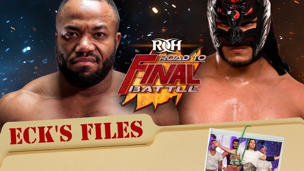 TheKevinEck's tweet photo. #EcksFiles has the latest @ringofhonor news and views:

* CAN JONATHAN GRESHAM GET PAST DRAGON LEE ON ROAD TO FINAL BATTLE?

* WHO WILL FACE ROH WORLD TV CHAMPION DALTON CASTLE AT FINAL BATTLE?

* CARY SILKIN GUESTS ON ROHSTRONG PODCAST

READ: https://t.co/CldvBzAnSh https://t.co/N772nNKk42