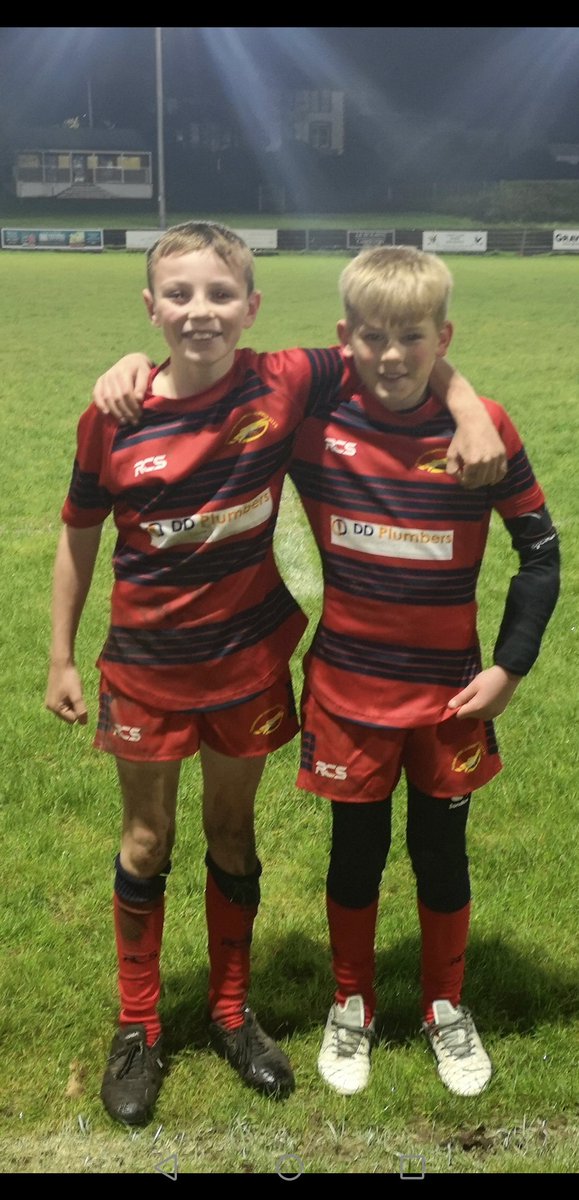 bprfctheblacks's tweet photo. Well done to Oliver and Ellis from our u11s team who both played for @LlanelliU11s tonight. Did the u11s and Club proud.π€ https://t.co/R943xht7py